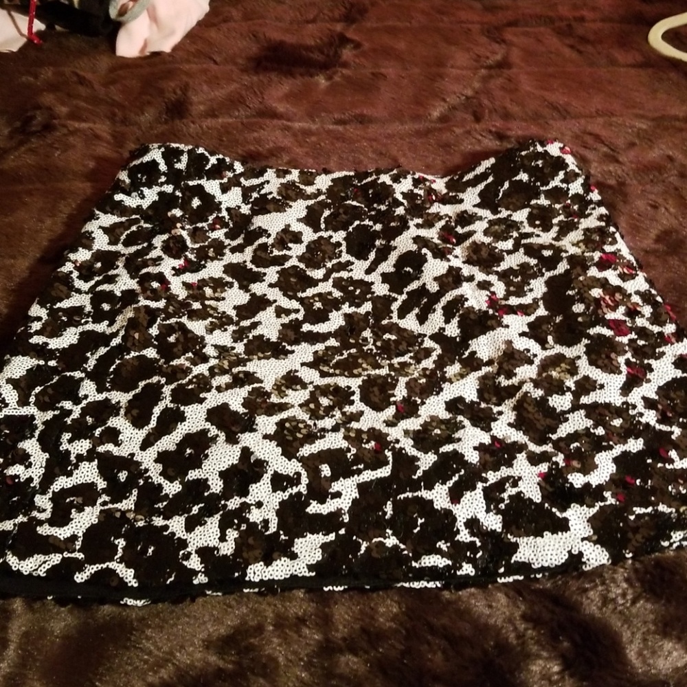 GUESS sequined mini skirt
